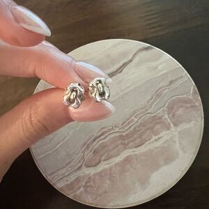 Authentic Tous Silver Motif small